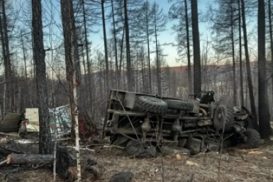 В Бурятии два человека погибли в ДТП на грузовике "Урал"