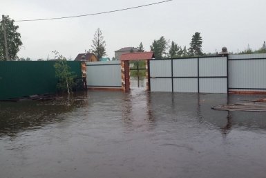 Несколько домов подтопило в Казачинско-Ленском районе
