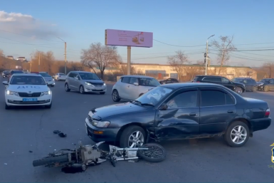 В Улан-Удэ подростки на мотоцикле пострадали в ДТП