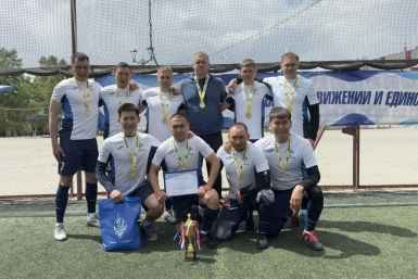 Полицейские Бурятии выиграли чемпионат "Динамо" по мини-футболу