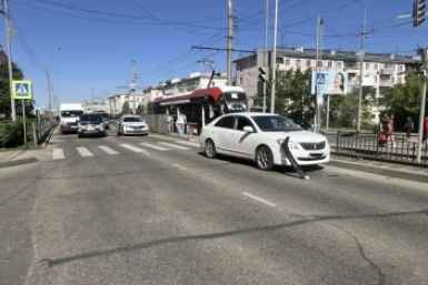 В Улан-Удэ сбили женщину на пешеходном переходе