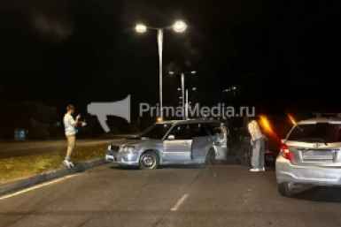 ДТП с пострадавшими произошло на Русском острове во Владивостоке ИА PrimaMedia