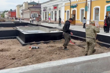 На Арбате Улан-Удэ новая подсветка деликатно подчеркнет архитектуру