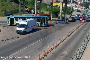 Три пассажира пострадали в ДТП с автобусом в Улан-Удэ