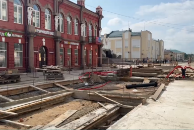 Фонтан — ключевой элемент реконструкции администрация г. Улан-Удэ