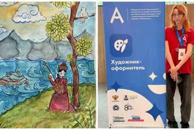Агата Мошкович заняла второе место во Всероссийском конкурсе изобразительного искусства &quotРоссия – Родина моя&quot пресс-служба правительства Бурятии