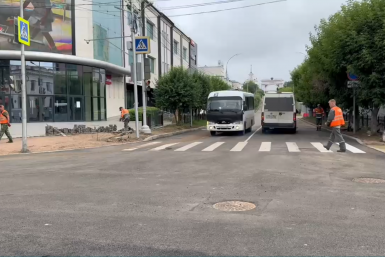 Движение на перекрёстке Ленина–Советская в Улан-Удэ восстановлено