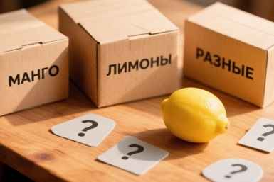 Неправильные этикетки Создано при помощи ИИ