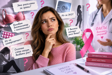 &quotГрехи, бюстгальтер не тот, контрацепция и слёзы&quot: врачи назвали 10 мифов о раке груди создано при помощи ИИ