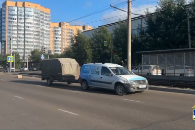В Улан-Удэ автомобиль жёстко сбил подростка на "зебре"