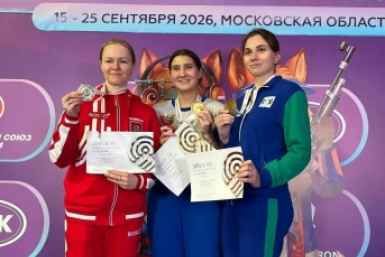 Яна Енина из Бурятии выиграла золото на Финале Кубка России по стрельбе