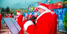 Встреча нового 2015 года на главной площади города Улан-Удэ Анна Огородник, UlanMedia