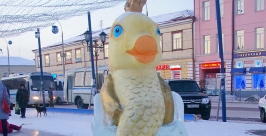 Новогодние городки в Улан-Удэ Елена Медведева ИА UlanMedia
