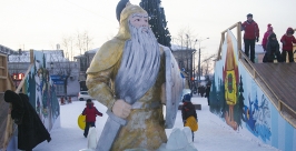 Новогодние городки в Улан-Удэ Елена Медведева ИА UlanMedia