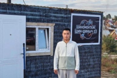 Ветеран СВО открыл в Бурятии шиномонтаж с помощью соцконтракта