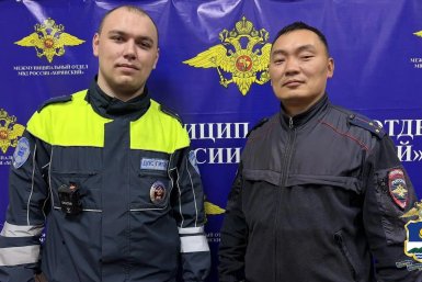 Полицейские в Бурятии предотвратили крупный пожар