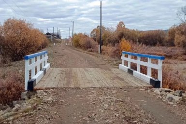 Муниципалитет отремонтировал единственный мост до села Энгорок в Хилокском округе прокуратура Забайкалья