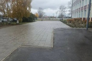 В селе Кимильтей Зиминского района благоустроили школьный двор за 2,2 млн рублей Администрация Зиминского района