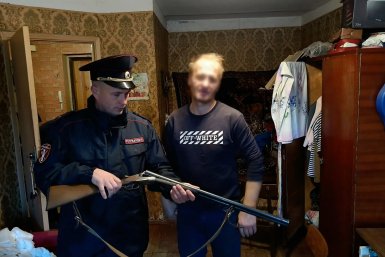Сдал найденное ружьё - получил деньги Росгвардия по Бурятии