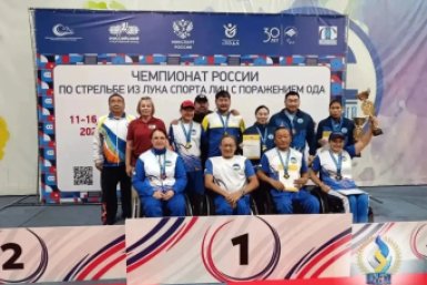 Лучники Бурятии завоевали восемь медалей чемпионата России