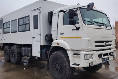 Современный транспорт на 30 мест повысит комфорт и безопасность сотрудников при поездках по сложным маршрутам Забайкалья и Бурятии АО &quotХиагда&quot Росатома