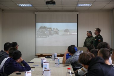 В Бурятии студенты узнали об условиях службы в войсках беспилотных систем пресс-служба ВВО