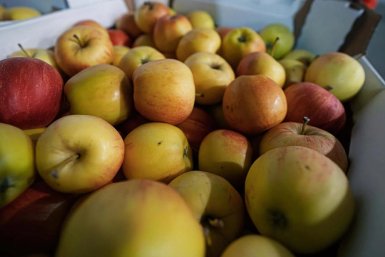 Доставленные в Певек продукты предоставлено пресс-службой правительства Чукотского автономного округа