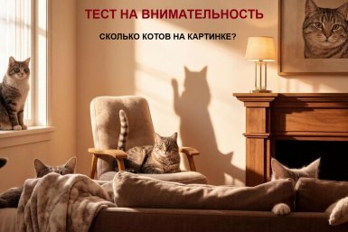 Глаз-алмаз или смотрите по верхам? Тест на внимательность за 3 секунды.