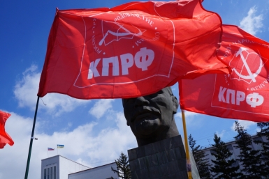 Торжественный митинг, посвященный 145 годовщине со Дня рождения Владимира Ильича Ленина Эльвира Долговых, UlanMedia