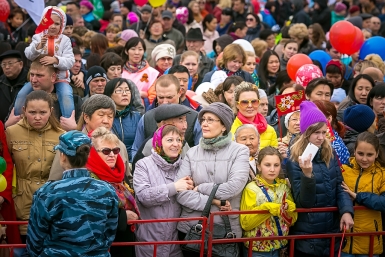 Трудовые коллективы Улан-Удэ отметили 1 мая традиционным митингом Анна Огородник, UlanMedia