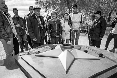 Гонщики Улан-Удэ посвятили марафон 70-летию Победы в Великой Отечественной войне Анна Огородник, UlanMedia