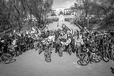 Гонщики Улан-Удэ посвятили марафон 70-летию Победы в Великой Отечественной войне Анна Огородник, UlanMedia