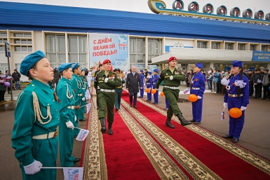 Вечный огонь зажгли в Бурятии Анна Огородник, UlanMedia