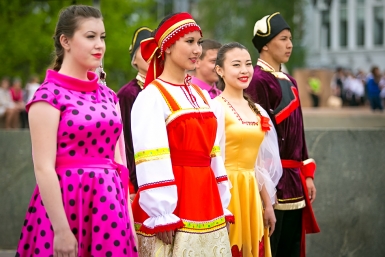 В День Славянской письменности прошел &quotБольшой хоровой фестиваль&quot  Анна Огородник, UlanMedia