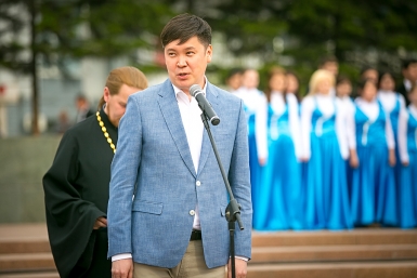 В День Славянской письменности прошел &quotБольшой хоровой фестиваль&quot  Анна Огородник, UlanMedia