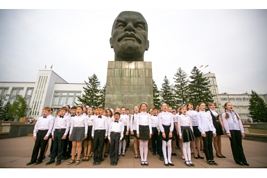 В День Славянской письменности прошел &quotБольшой хоровой фестиваль&quot  Анна Огородник, UlanMedia