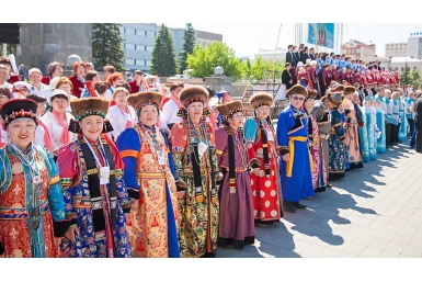  День России отметили концертом хоров в Улан-Удэ  Анна Огородник, UlanMedia