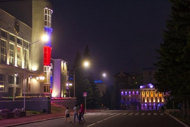 В столице Бурятии освещены более 600 участков города Анна Огородник, UlanMedia 