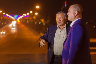 В столице Бурятии освещены более 600 участков города Анна Огородник, UlanMedia 