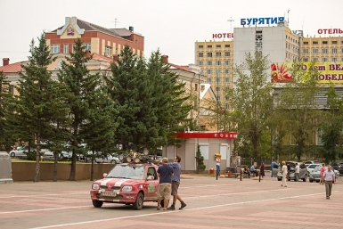 Международный автопробег &quotMongol rally&quot из Лондона прокатился по Бурятии Анна Огородник, UlanMedia 