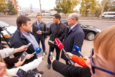 Около 120 млн рублей потратили в Улан-Удэ на ремонт дорог Огородник Анна, UlanMedia