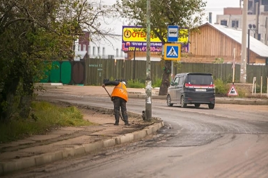 Около 120 млн рублей потратили в Улан-Удэ на ремонт дорог Огородник Анна, UlanMedia