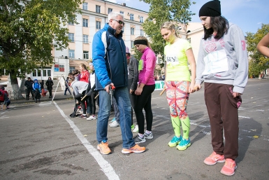 Легкоатлетическая эстафета на призы администрации города &quotпробежала&quot по Улан-Удэ Анна Огородник, UlanMedia