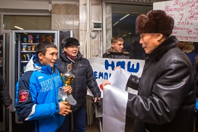 Встреча с Батором Сагалуевым Анна Огородник, UlanMedia