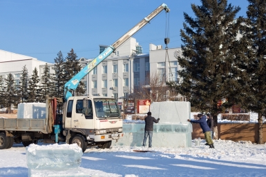 В Улан-Удэ продолжается подготовка к Новому году Александра Данилова, UlanMedia