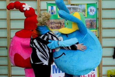 Открытие спортзала  Анна Ом, ИА SakhalinMedia
