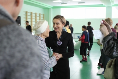 Открытие спортзала  Анна Ом, ИА SakhalinMedia