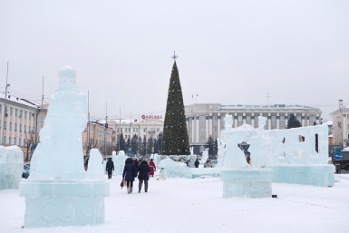Главный ледовый городок в Улан-Удэ откроется 31 декабря Александра Данилова, UlanMedia