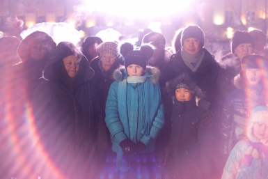 В начале шоу зрители были очень серьезными Александра Данилова, UlanMedia