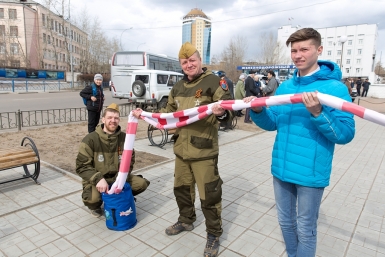 Знамя Победы хранится в специальном чехле Александра Данилова, UlanMedia